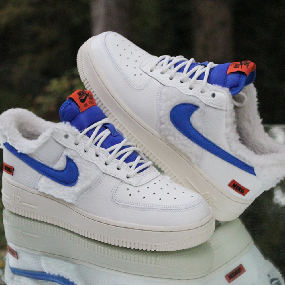 Nike Air Force 1 Low Sherpa Fleece - Picture 7 of 12